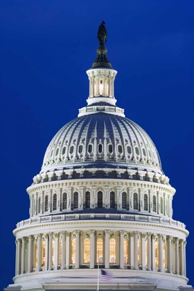 Picture of WASHINGTON, DC THE CAPITOL BUILDING AT NIGHT