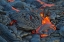 Picture of HAWAII, KILAUEA MOLTEN LAVA HARDENING