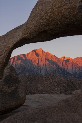 Picture of CA MOUNTAINS SEEN THROUGH MOBIUS ARCH