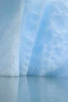 Picture of USA, ALASKA, ALSEK LAKE CLOSE-UP OF BLUE ICEBERG
