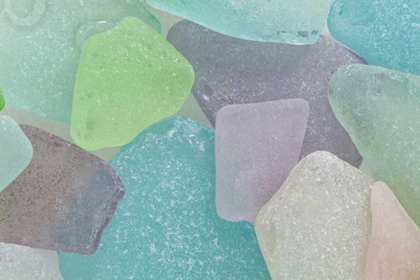 Picture of USA, WASHINGTON CLOSE-UP OF COLORFUL BEACH GLASS