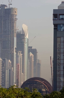 Picture of UAE, DUBAI METRO STATION UNDER CONSTRUCTION