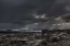 Picture of ICELAND,THINGVELLIR NP DARK RUGGED LANDSCAPE