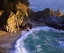 Picture of CA, JULIA PFEIFFER BURNS WATERFALL ON THE COAST
