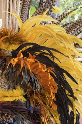 Picture of MEXICO, SAN MIGUEL DE ALLENDE AZTEC HEADDRESS