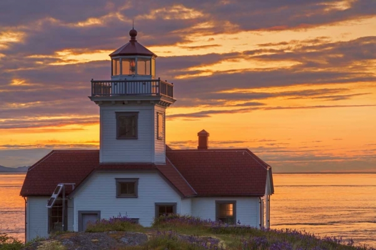 Picture of WASHINGTON, SAN JUAN ISLANDS PATOS LIGHTHOUSE