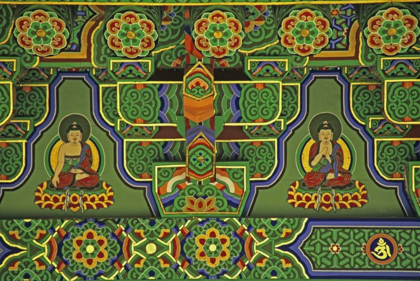 Picture of SOUTH KOREA, TAEGU MURAL AT A BUDDHIST TEMPLE