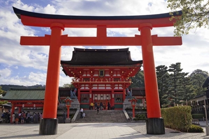 Picture of JAPAN, KYOTO, FUSHIMI-INARI-TAISHA TORII GATE