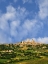 Picture of VINEYARDS AND HILLTOP TOWN SAN GIMIGNANO, ITALY