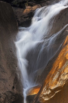 Picture of CALIFORNIA, YOSEMITE STREAM FLOWING OVER ROCKS