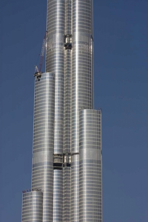 Picture of UAE, DUBAI TALL SKYSCRAPER UNDER CONSTRUCTION