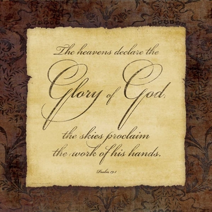 Picture of GLORY TO GOD