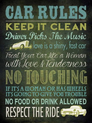Picture of CAR RULES