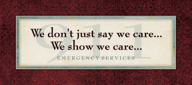 Picture of EMERGENCY SERVICES - SHOW WE CARE
