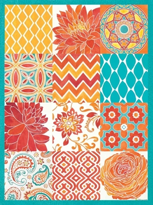 Picture of BRIGHT TILES 12 PATCH
