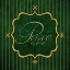 Picture of PEACE - GREEN AND GOLD