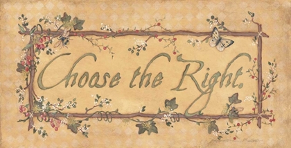 Picture of CHOOSE THE RIGHT