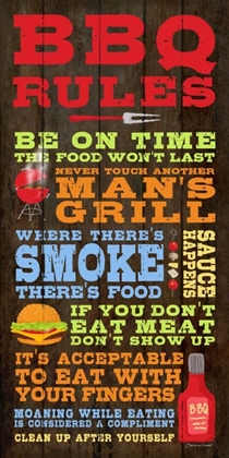 Picture of BBQ RULES