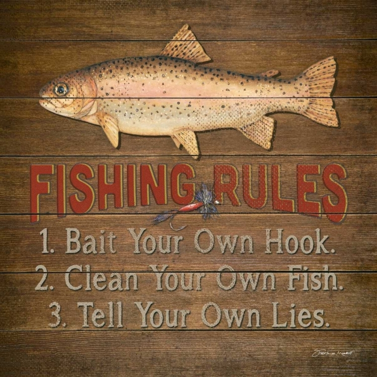 Picture of FISHING RULES