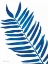 Picture of PALM IN BLUE