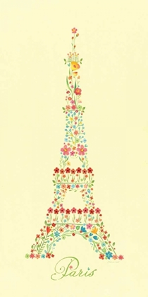 Picture of EIFFEL TOWER IN FLOWERS II