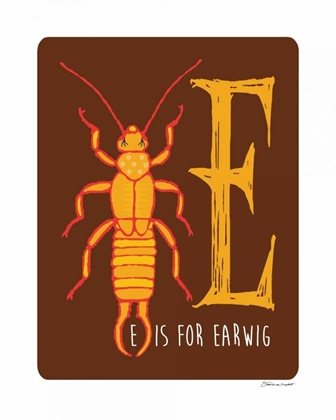 Picture of E IS FOR EARWIG