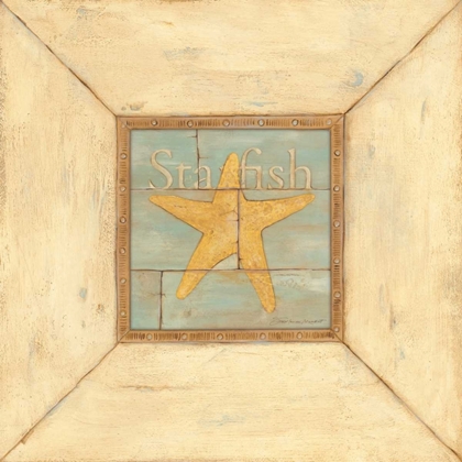 Picture of STARFISH ON BLUE