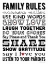 Picture of FAMILY RULES