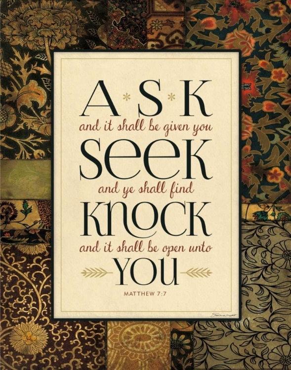 Picture of ASK SEEK KNOCK