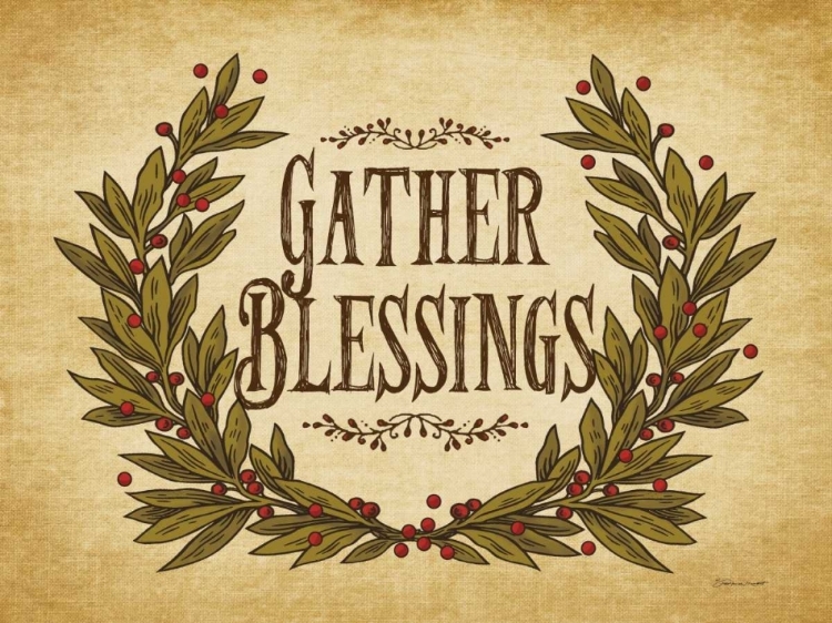 Picture of GATHER BLESSINGS I