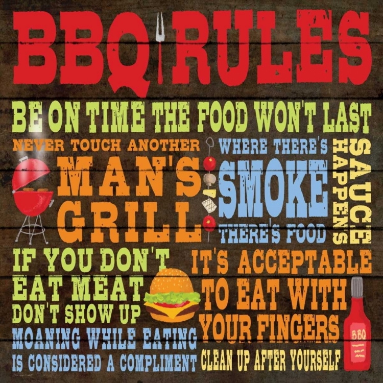 Picture of BBQ RULES