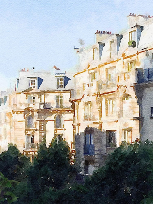 Picture of WATERCOLOR STREETS OF PARIS III