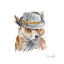 Picture of FOX WITH HAT