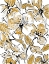 Picture of GOLDEN SKETCH FLORAL II