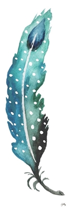 Picture of DOTTED BLUE FEATHER I