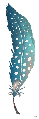 Picture of DOTTED BLUE FEATHER II