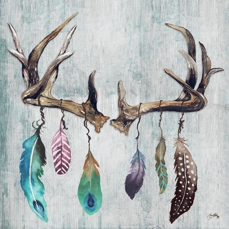 Picture of FEATHERY ANTLERS II