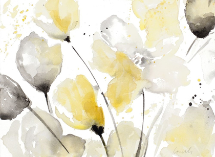 Picture of NEUTRAL ABSTRACT FLORAL II