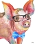 Picture of NERDY PIG