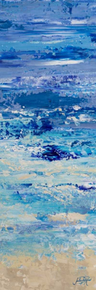 Picture of OCEANS IN ABSTRACT PANEL I