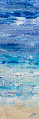 Picture of OCEANS IN ABSTRACT PANEL II