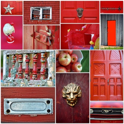 Picture of APPLE RED COLLAGE