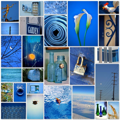 Picture of SKY BLUE COLLAGE
