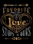 Picture of BLACK AND GOLD LOVE STORY