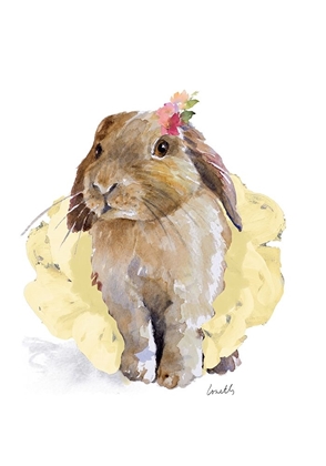 Picture of BALLET BUNNY II