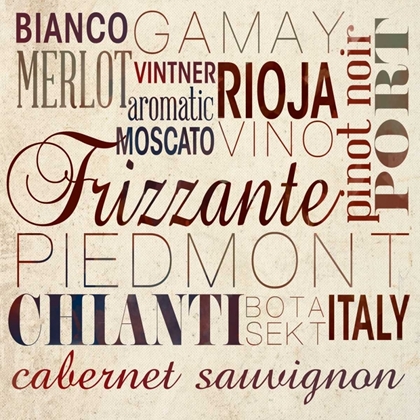 Picture of WINE WORDS I