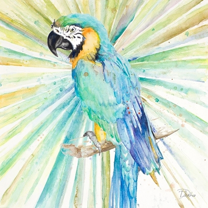 Picture of BRIGHT TROPICAL PARROT
