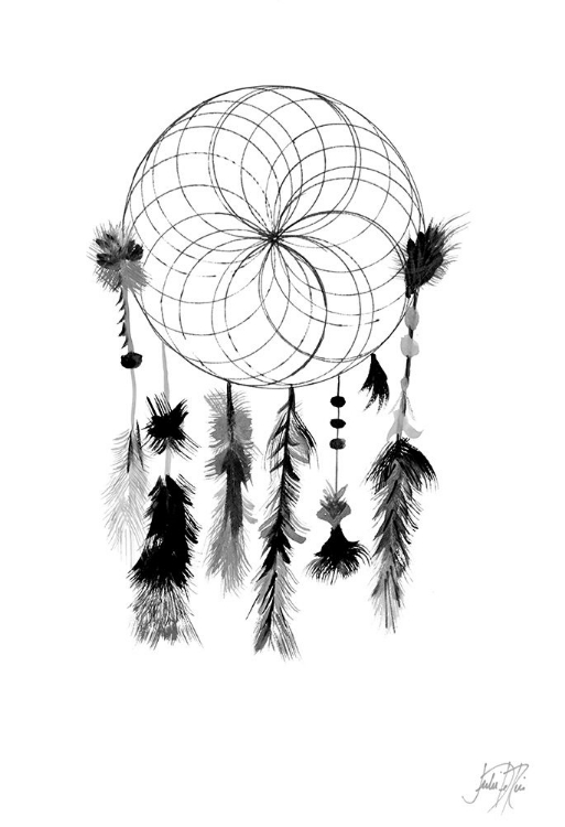 Picture of DARK MIDNIGHT DREAM CATCHER I