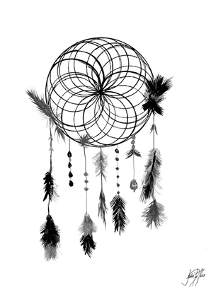 Picture of DARK MIDNIGHT DREAM CATCHER II