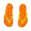 Picture of POLKA DOT FLIP FLOPS III
